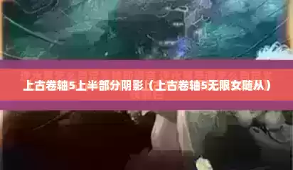 上古卷轴5上半部分阴影（上古卷轴5无限女随从）