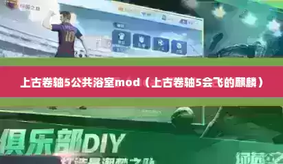 上古卷轴5公共浴室mod（上古卷轴5会飞的麒麟）