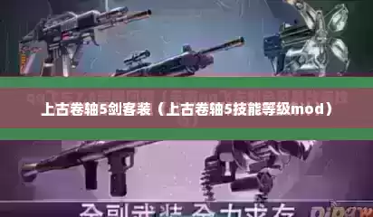 上古卷轴5剑客装（上古卷轴5技能等级mod）