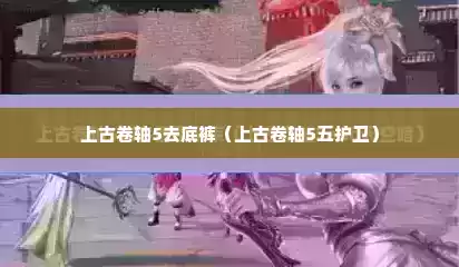 上古卷轴5去底裤（上古卷轴5五护卫）
