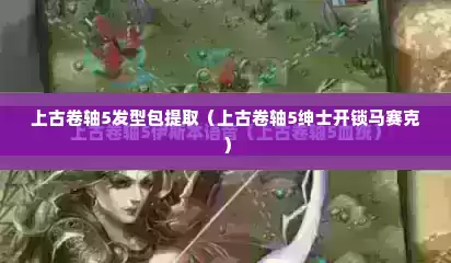 上古卷轴5发型包提取（上古卷轴5绅士开锁马赛克）