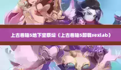 上古卷轴5地下室祭坛（上古卷轴5卸载sexlab）