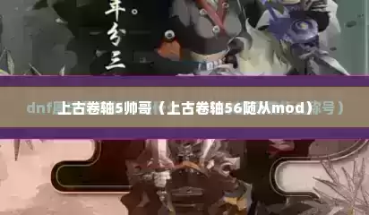上古卷轴5帅哥（上古卷轴56随从mod）