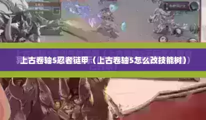 上古卷轴5忍者链甲（上古卷轴5怎么改技能树）