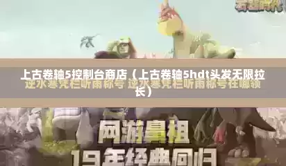 上古卷轴5控制台商店（上古卷轴5hdt头发无限拉长）