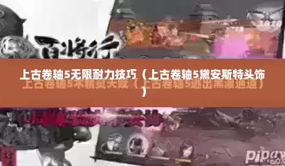 上古卷轴5无限耐力技巧（上古卷轴5黛安斯特头饰）