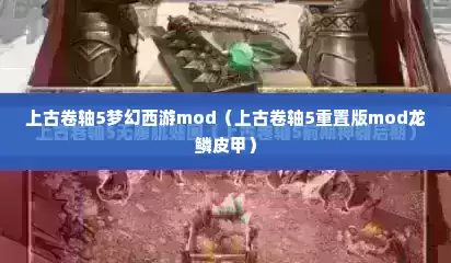 上古卷轴5梦幻西游mod（上古卷轴5重置版mod龙鳞皮甲）