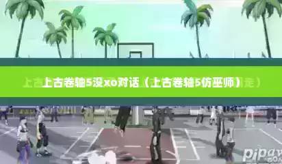 上古卷轴5没xo对话（上古卷轴5仿巫师）