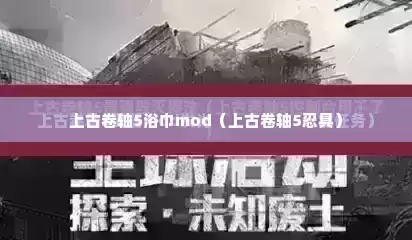 上古卷轴5浴巾mod（上古卷轴5忍具）