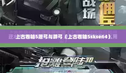 上古卷轴5潜弓与游弓（上古卷轴5skse64）
