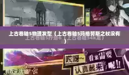 上古卷轴5物理发型（上古卷轴5玛格努斯之杖没有）
