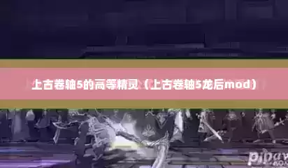 上古卷轴5的高等精灵（上古卷轴5龙后mod）