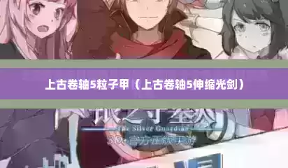 上古卷轴5粒子甲（上古卷轴5伸缩光剑）