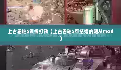 上古卷轴5训练打铁（上古卷轴5可结婚的随从mod）