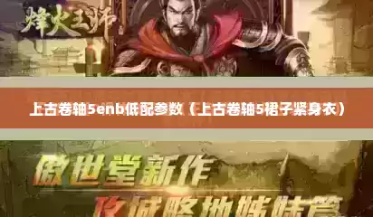 上古卷轴5enb低配参数（上古卷轴5裙子紧身衣）