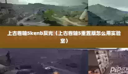 上古卷轴5kenb反光（上古卷轴5重置版怎么用实验室）