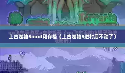 上古卷轴5mod和存档（上古卷轴5进村后不动了）